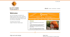 Desktop Screenshot of katyfarr.com